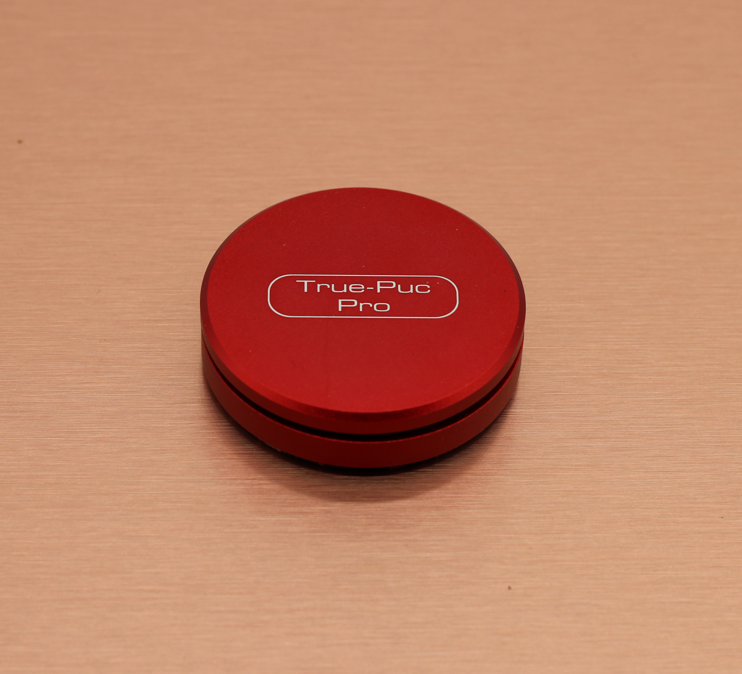 True-Puc Pro Single Brushed Copper Background PNG